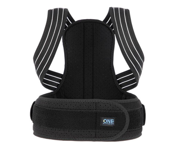 One Fitness Korektor postawy rozmiar M KP207 Czarny - 1171122 - zdjęcie